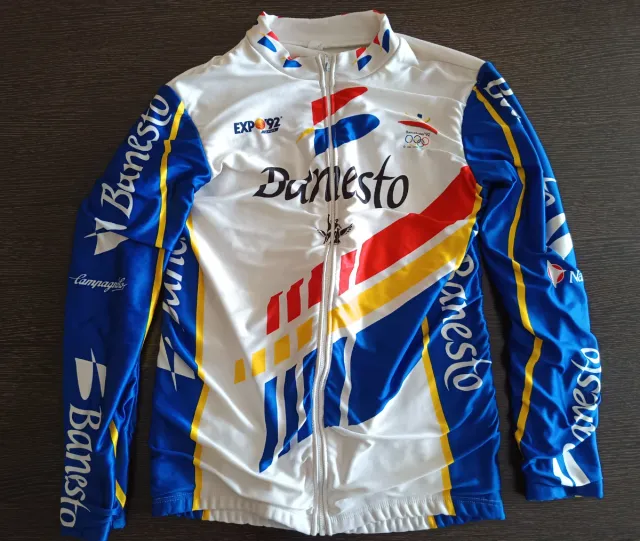 Maillot Ciclismo Banesto 1992 Talla L