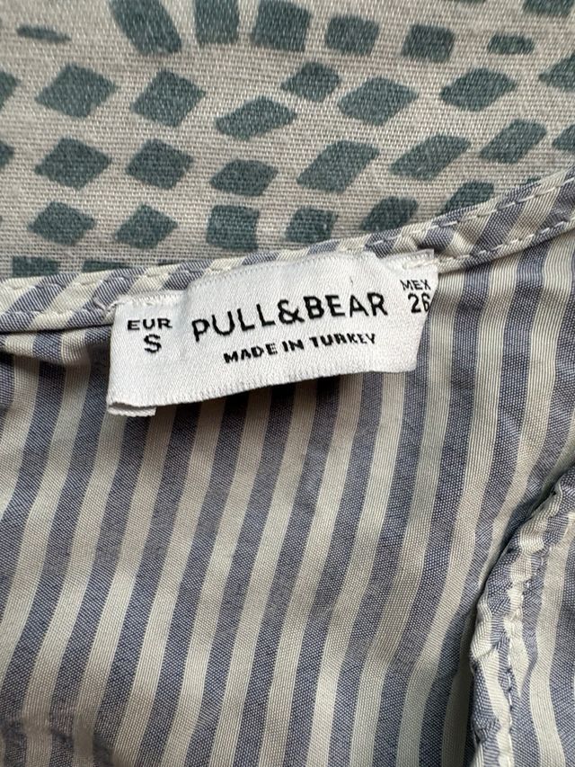 Blusa a rayas manga acampanada