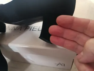 Zapatos ante negros mujer Anna Field. Muy cómodos.