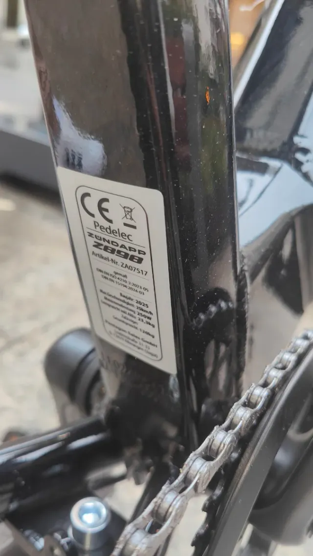 Bicicleta Eléctrica Zundapp 27.5