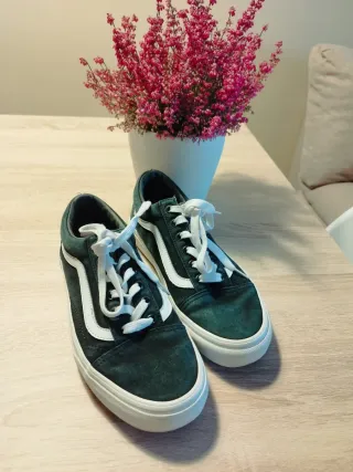 Zapatillas Vans Verde Talla 38 (equivale a 37.5)