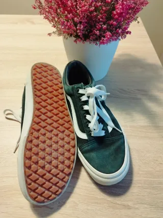 Zapatillas Vans Verde Talla 38 (equivale a 37.5)