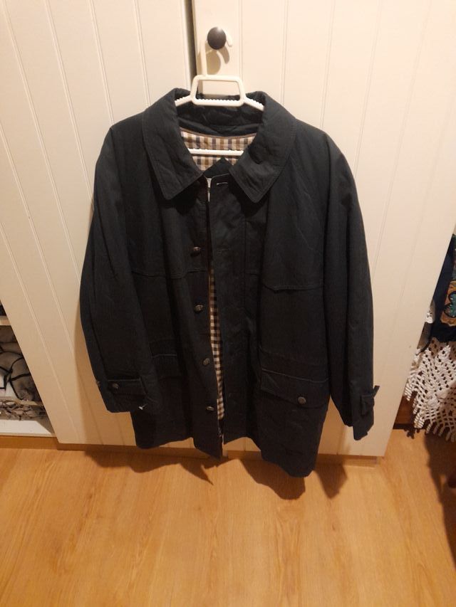 Abrigo Aquascutum Negro Talla M