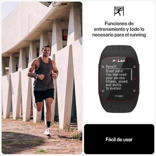 Polar M430 GPS Reloj Entrenamiento Negro