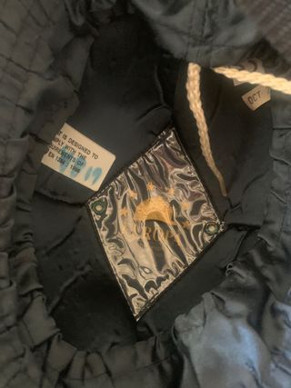 Cappello equitazione blu