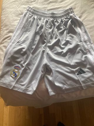 Pantalón corto Adidas Real Madrid gris