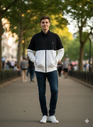 Chaqueta Polo Ralph Lauren bicolor M