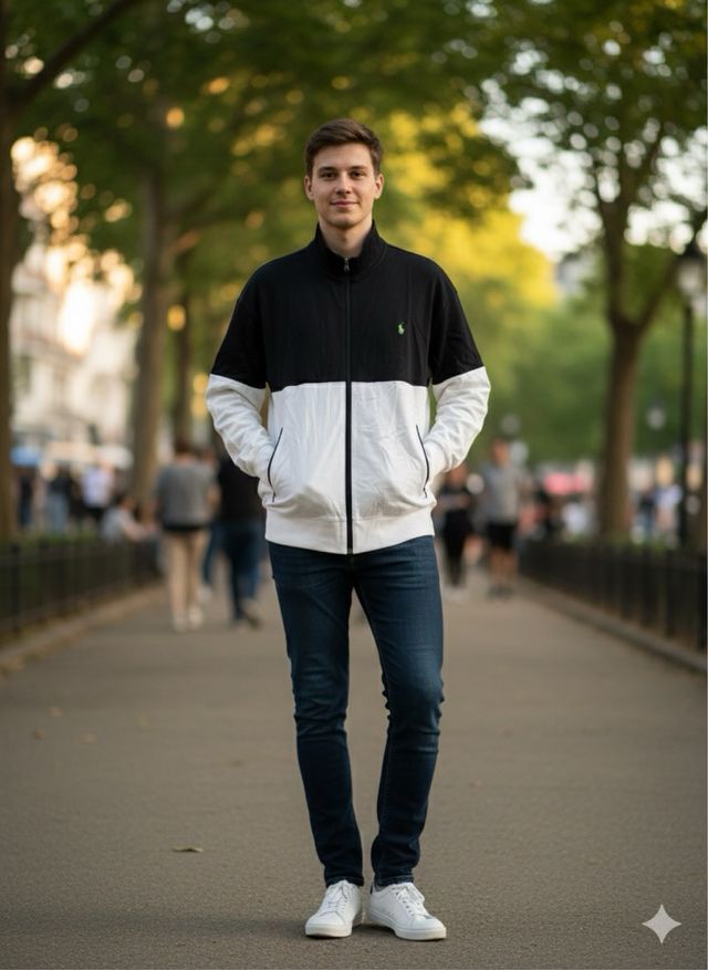 Chaqueta Polo Ralph Lauren bicolor M