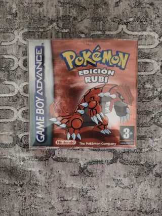 Pokémon Edición Rubí COMPLETO Game Boy Advance