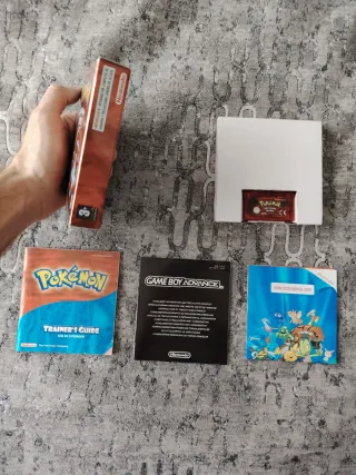 Pokémon Edición Rubí COMPLETO Game Boy Advance