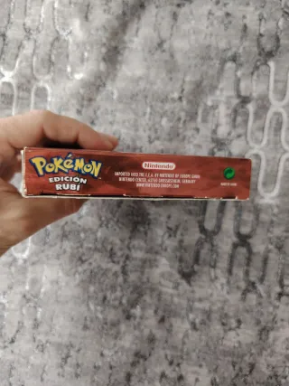 Pokémon Edición Rubí COMPLETO Game Boy Advance