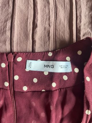 Mono largo estampado lunares