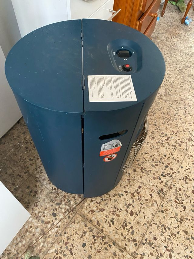 Calentador azul