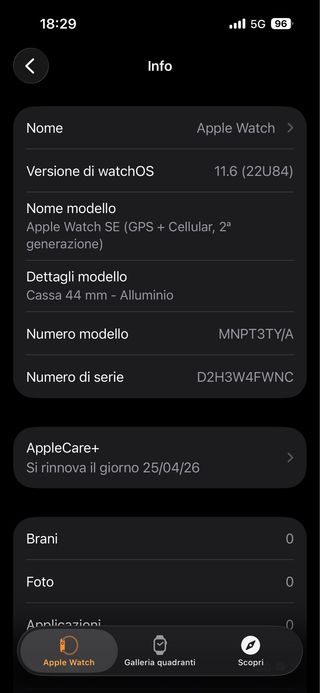Apple Watch SE (2 gen) GPS+Cellular 44mm
