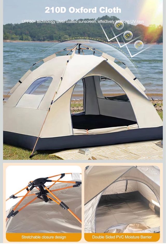 Tienda de campaña 210D Oxford