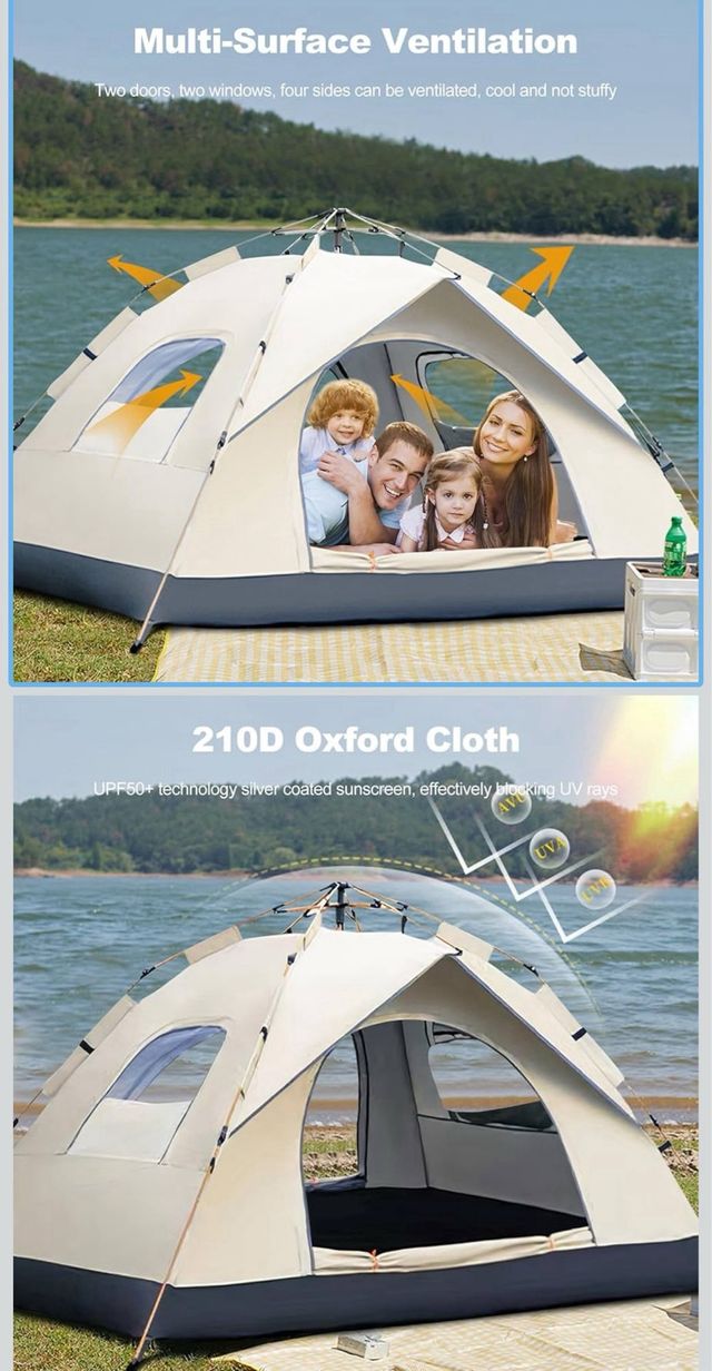 Tienda de campaña 210D Oxford