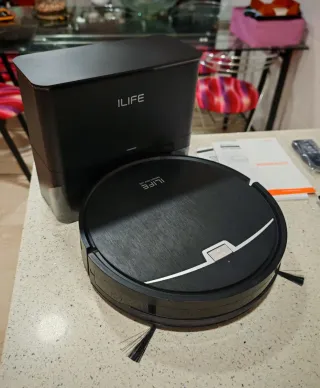 Robot Aspirador ILIFE con Base de Carga automática