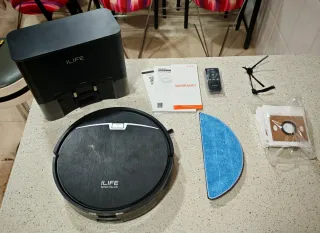 Robot Aspirador ILIFE con Base de Carga automática