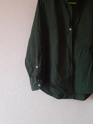 Camisa Zara verde