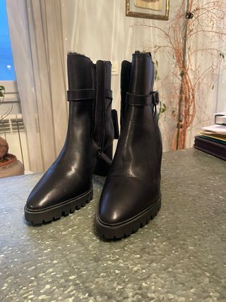Botas Massimo Dutti Negras sin estrenar