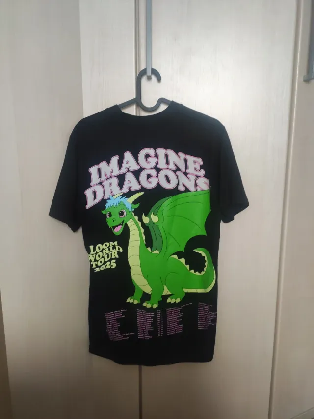 Camiseta Imagine Dragons Loom Tour 2025 talla S