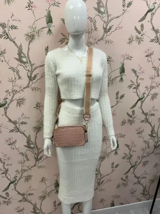 Conjunto falda y top manga larga