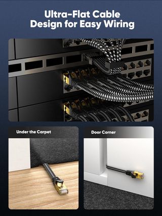 Cable Ethernet Cat8 STP RJ45 3M