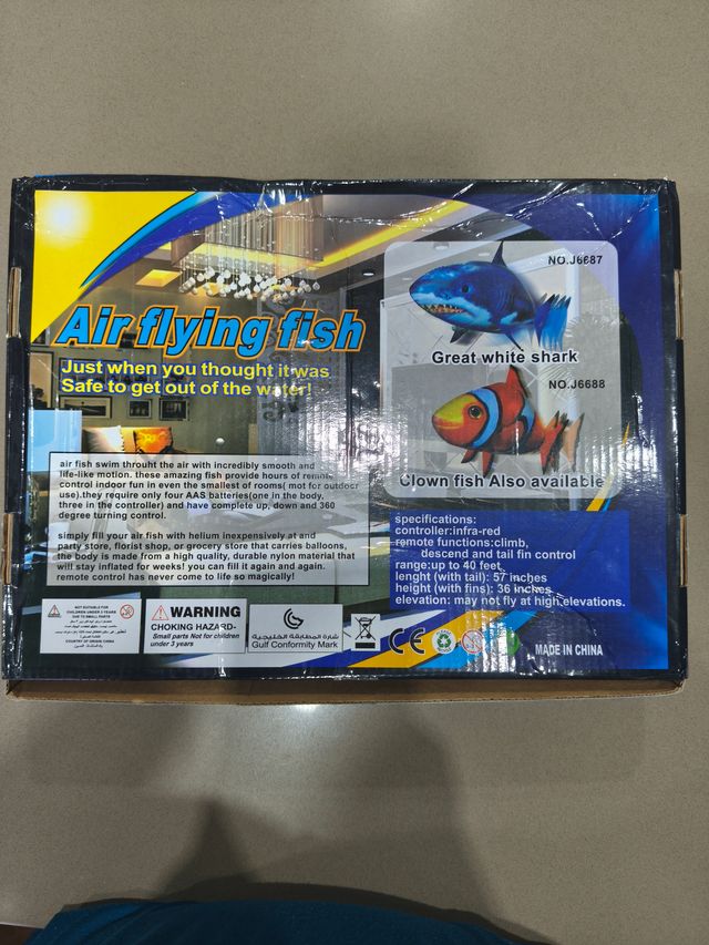 Tiburón Volador Control Remoto