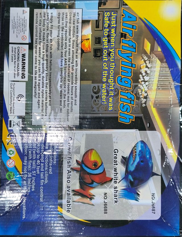 Tiburón Volador Control Remoto