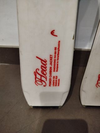 Esquís Head Fine One con bastones