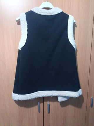 Chaleco mujer forro borreguito