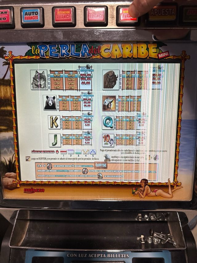 Máquina Tragaperras Perla del Caribe Mini