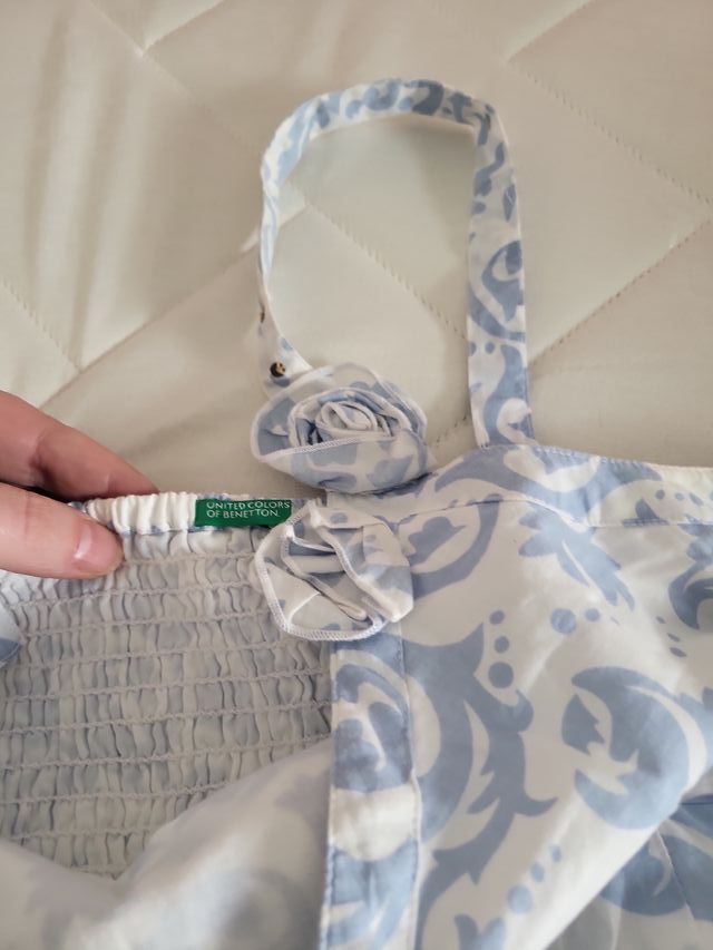 Vestido premamá Benetton floral