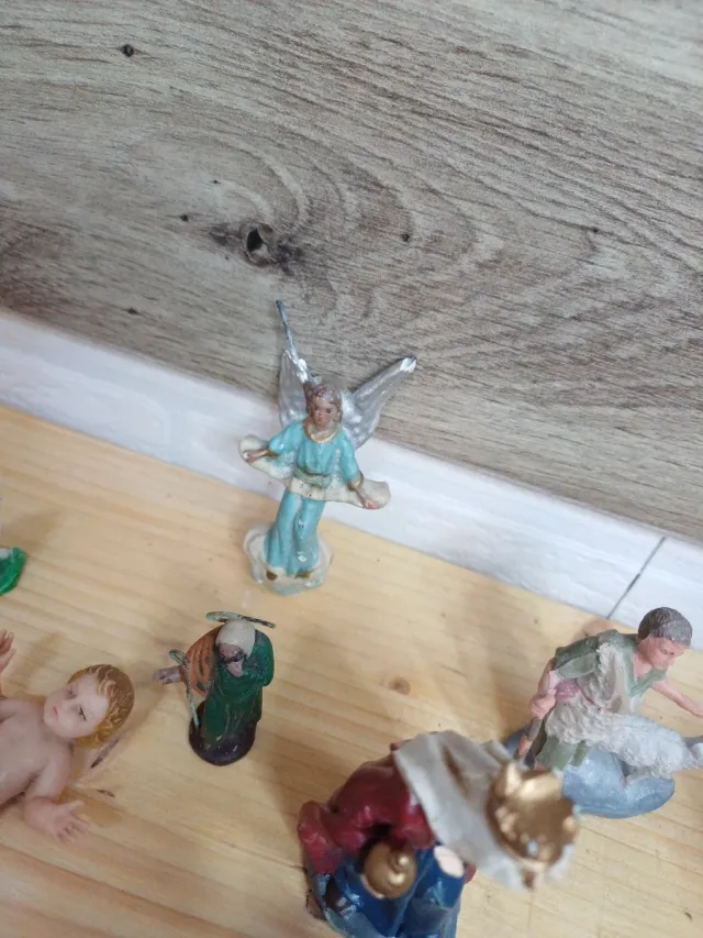 Figure per presepe, Betlemme, terracotta, PVC...