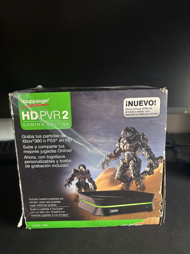 Capturadora Hauppauge HD PVR 2 Gaming Edition