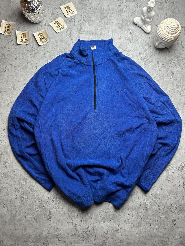 C9 by Champion Fleece Blue Half-Zip Vintage Y2K