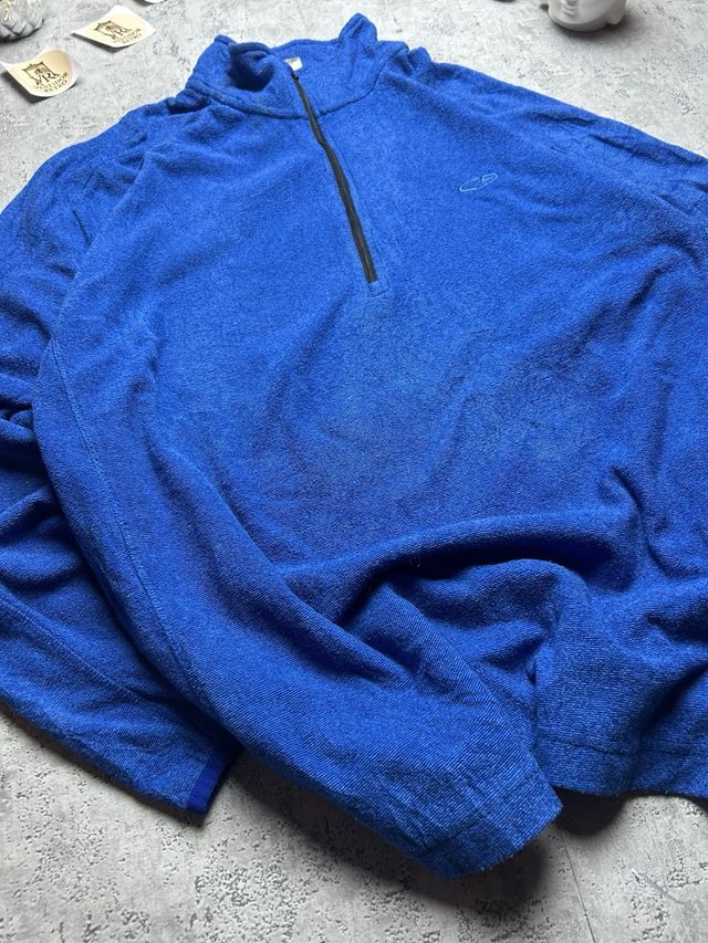 C9 by Champion Fleece Blue Half-Zip Vintage Y2K