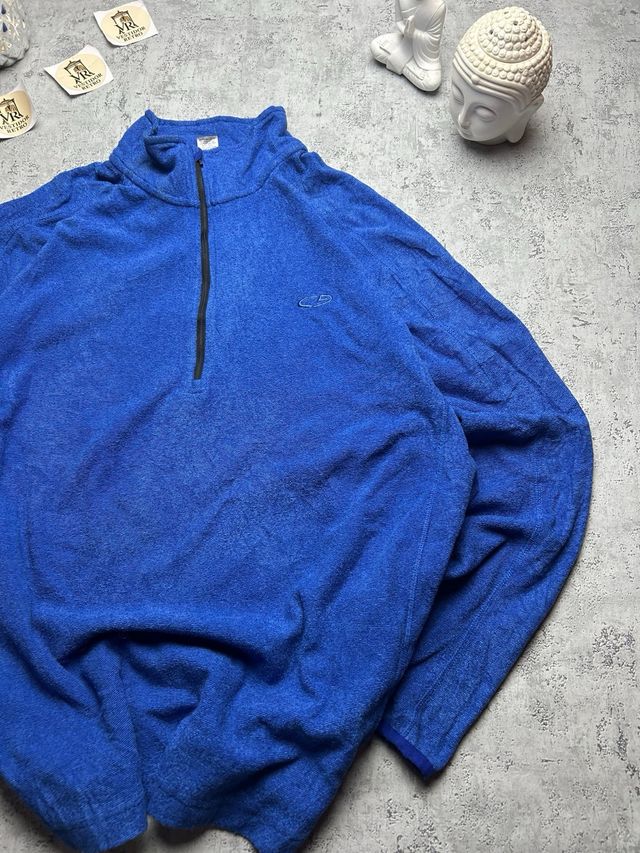 C9 by Champion Fleece Blue Half-Zip Vintage Y2K
