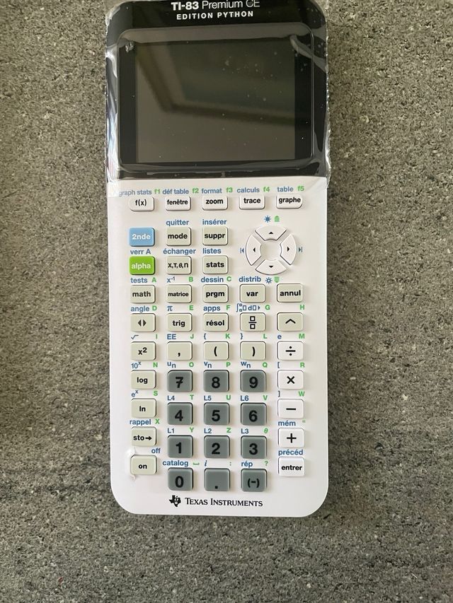 Texas Instruments TI-83 Premium CE Python