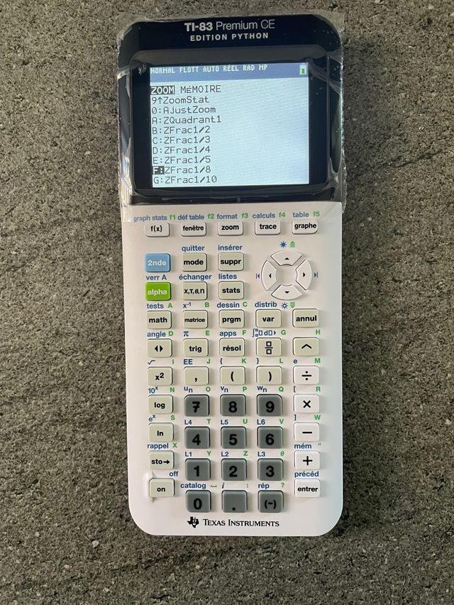Texas Instruments TI-83 Premium CE Python