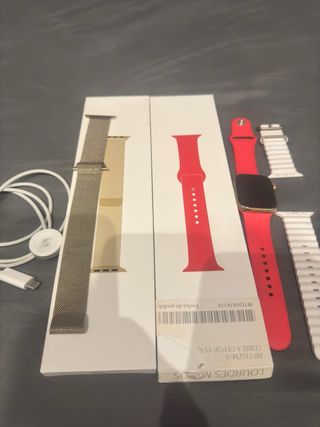 Apple Watch Series 7 Oro con Correas