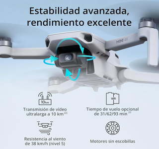 Drone DJI Mini 4K nuevo (¡oportunidad!)