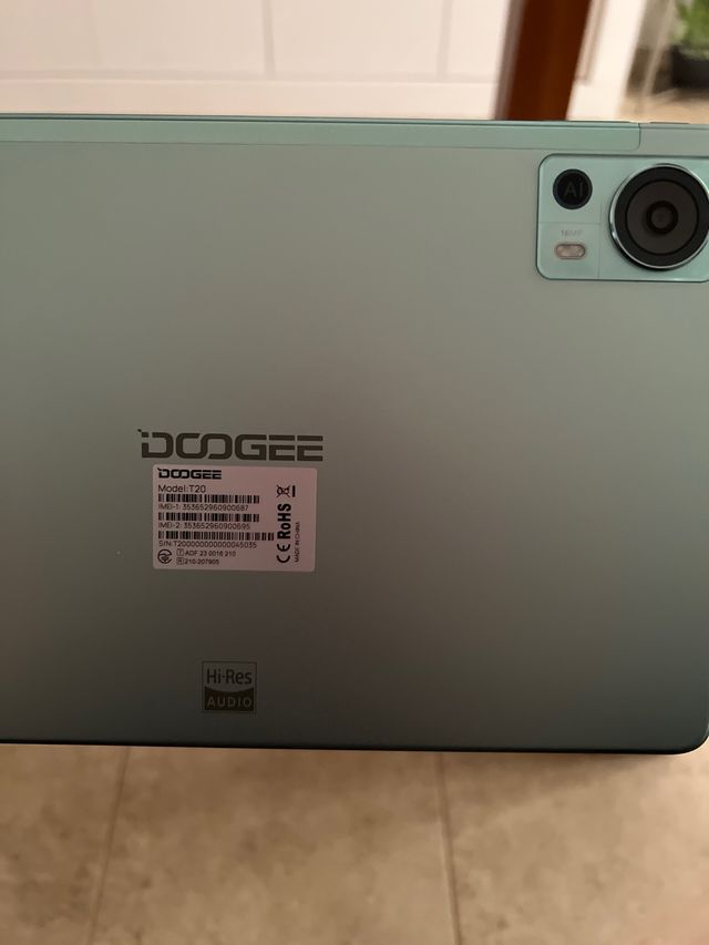 DOOGEE T20 Tablet Azul/Blanco