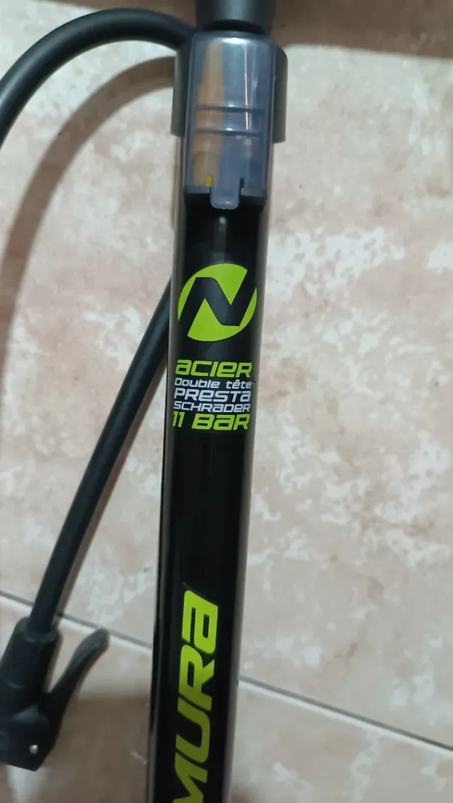 Inflador Nakamura con manómetro