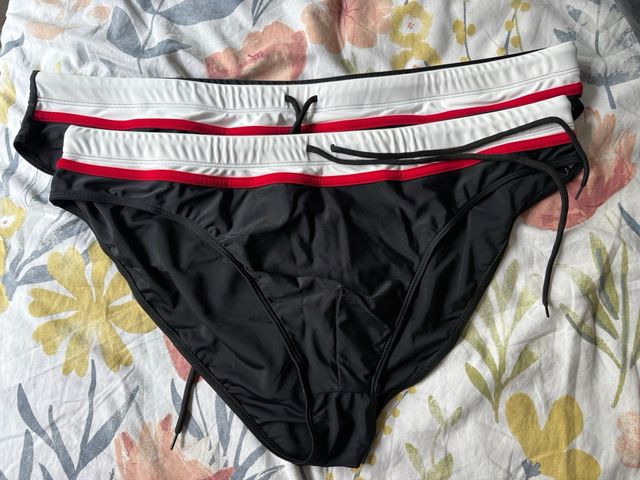 Trajes de baño hombre negros 4XL y 5XL - nuevos