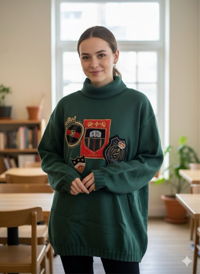 Suéter Laurel Verde Talla M