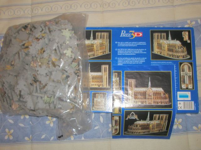 Puzzle 3D Notre Dame Paris MB Hasbro