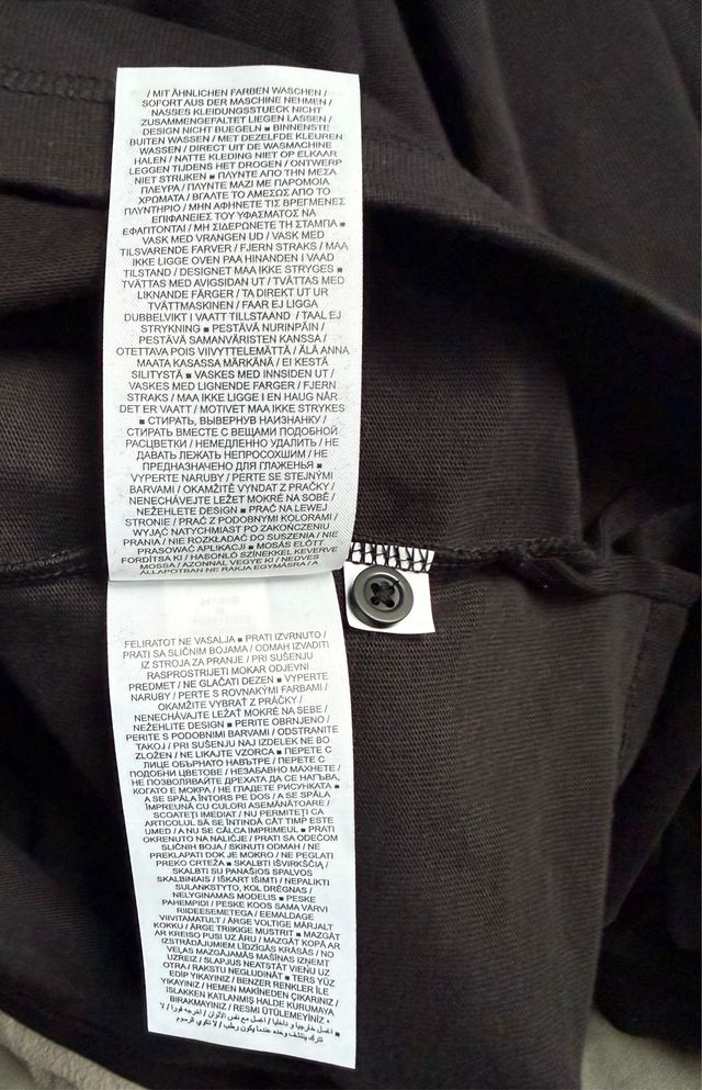 Polo Nike manga larga negro