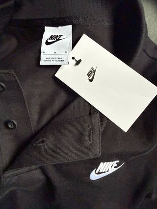 Polo Nike manga larga negro