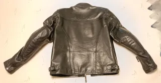 Chaqueta de cuero para moto talla L.